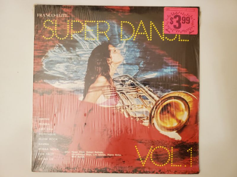 Franco-Elite Super Dance Vol. 1 vinyl record